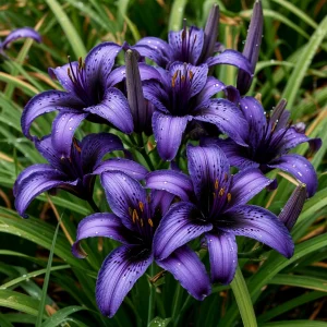 Лилейник Блю Айрис купить по цене от 324р. в интернет-магазине «Посадика» с доставкой почтой в в Новочебоксарске и по всей России – [изображение №1].