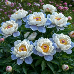 Пион Акварельный Этюд купить по цене от 806р. в интернет-магазине «Посадика» с доставкой почтой в в Новочебоксарске и по всей России – [изображение №1].